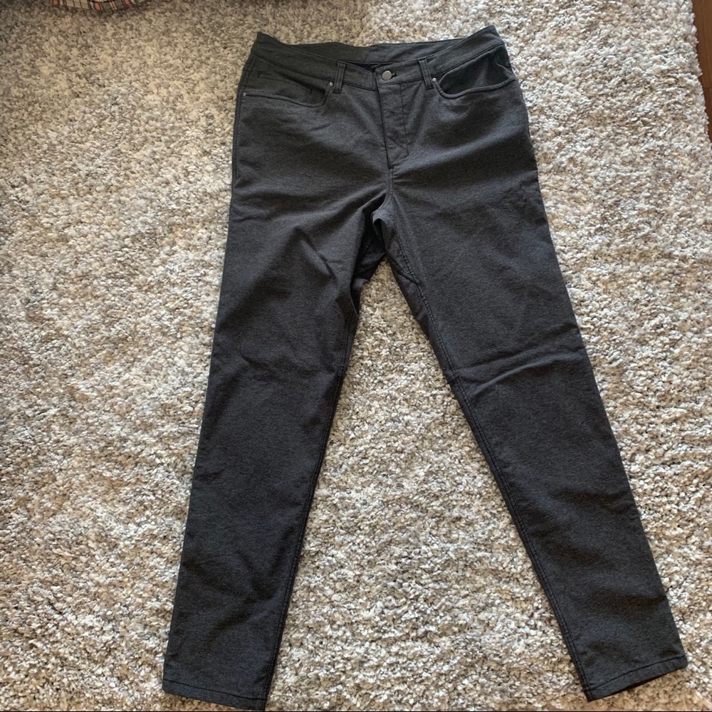 Lululemon ABC Pant Slim 34” Tech Canvas